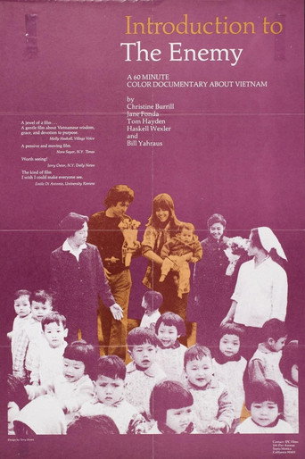 Movie poster for Introduction to the Enemy (1974)