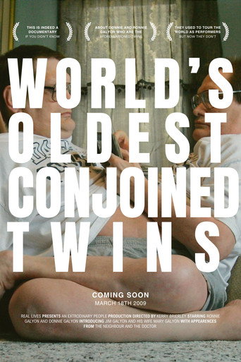 Movie poster for The World's Oldest Conjoined Twins (2009)