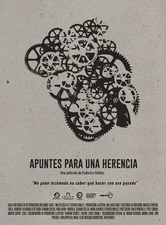 Movie poster for Apuntes para una herencia (2019)
