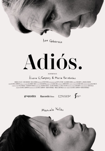 Adiós poster