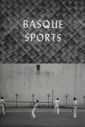 Movie poster for Basque Sports (1957)