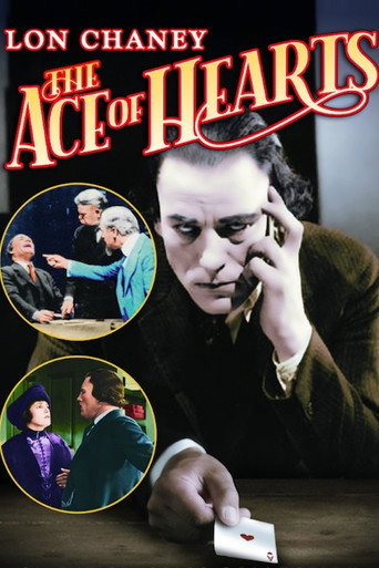 Movie poster for The Ace of Hearts (1921)