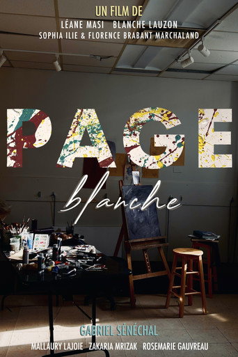 Movie poster for Page blanche (2026)