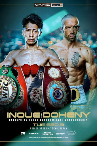 Movie poster for Naoya Inoue vs. TJ Doheny (2024)