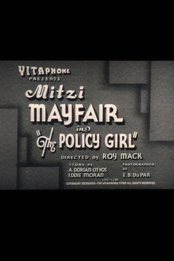 Movie poster for The Policy Girl (1934)