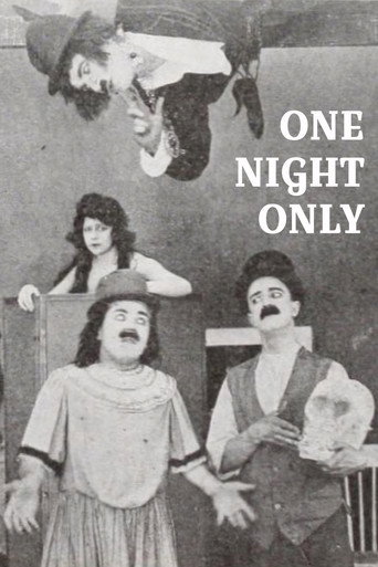 Movie poster for One Night Only (1919)