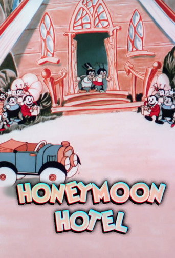 Movie poster for Honeymoon Hotel (1934)