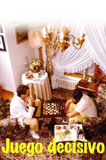 Movie poster for Juego decisivo (1984)