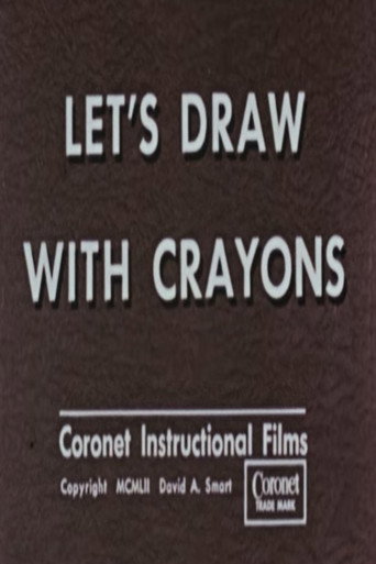 Movie poster for Let's Draw With Crayons (1952)