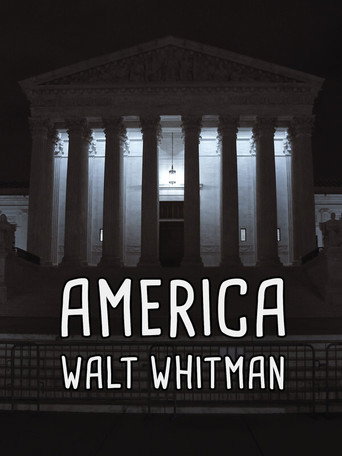 Movie poster for America - Walt Whitman (2018)