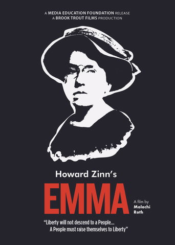 Movie poster for Howard Zinn's Emma