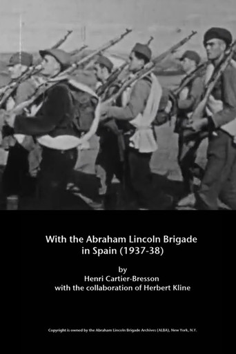 Movie poster for With the Abraham Lincoln Brigade in Spain (1937)