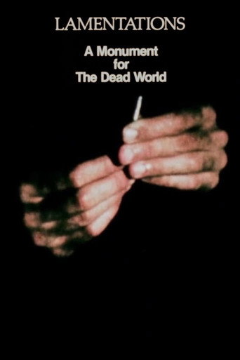 Movie poster for Lamentations: A Monument for the Dead World (1985)