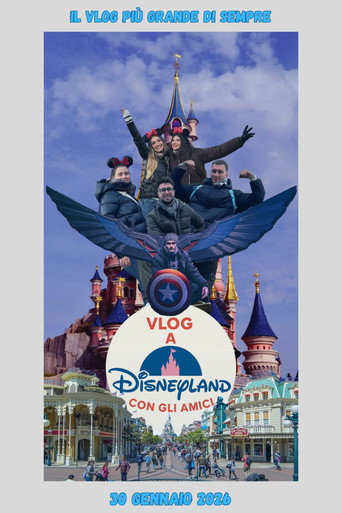 Movie poster for Vlog at Disneyland with Friends (2026)