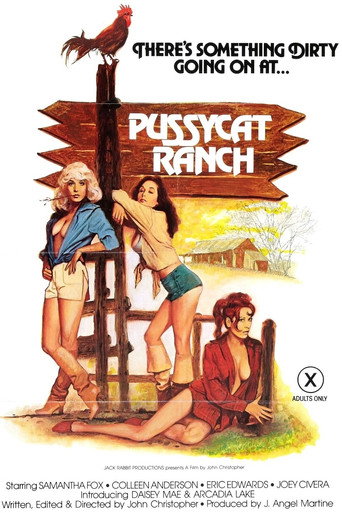 Movie poster for The Pussycat Ranch (1978)