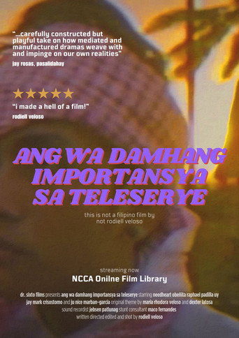 Movie poster for Death to Philippine Cinema! (2018)