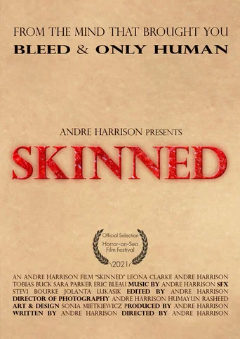 Movie poster for Skinned (2021)