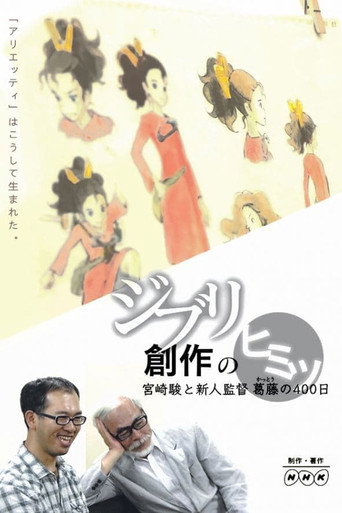 Movie poster for Inside Ghibli's Creation: 400 Days of Clash Between Hayao Miyazaki and The New Director (2010)