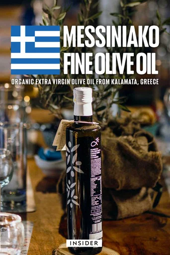 Movie poster for Messiniako Organic Extra-Virgin Olive Oil from Kalamata, Greece (Food Insider) (2022)