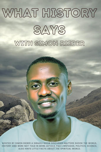 Series poster for What History Says with Simon Rieber (2023)