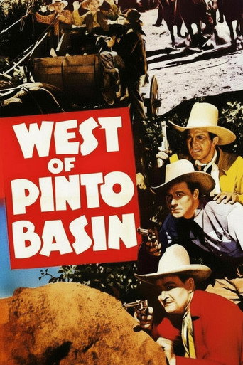 Movie poster for West of Pinto Basin (1940)