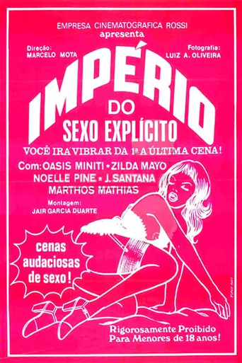 Movie poster for O Império do Sexo Explícito (1985)