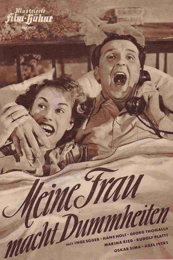 Meine Frau macht Dummheiten poster