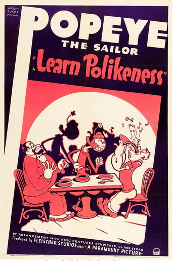 Movie poster for Learn Polikeness (1938)