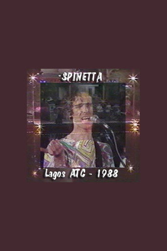 Movie poster for Luis Alberto Spinetta - Lagos de ATC (Bootleg 1988)