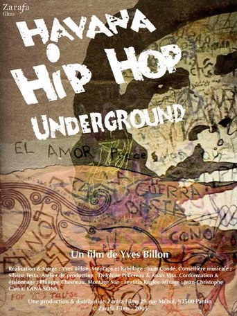 Movie poster for Havana hip hop underground (2006)