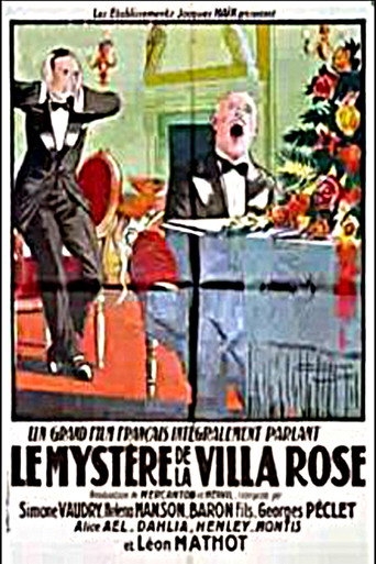 Movie poster for The mystery of the pink villa (1930)