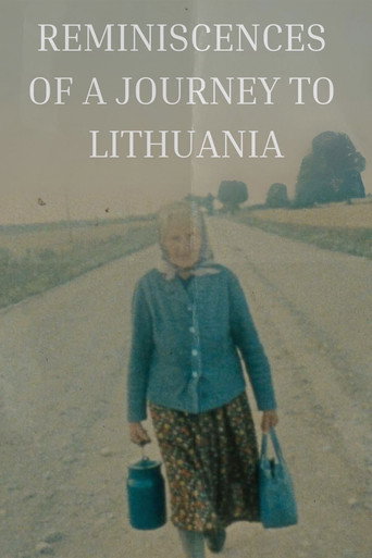 Movie poster for Reminiscences of a Journey to Lithuania (1972)