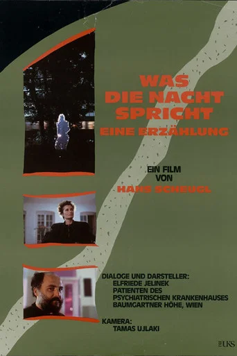 Movie poster for What the Night Speaks – a Story (1987)