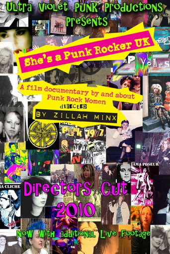 Movie poster for She's a Punk Rocker UK (2010)
