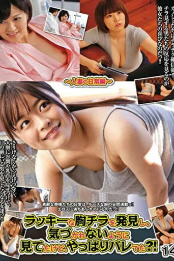 Movie poster for I Didn't Think She Noticed Me Looking At Her Nipple Slip, But Maybe She Saw Me?! - The Daily Lives Of 14 Married Women (2020)