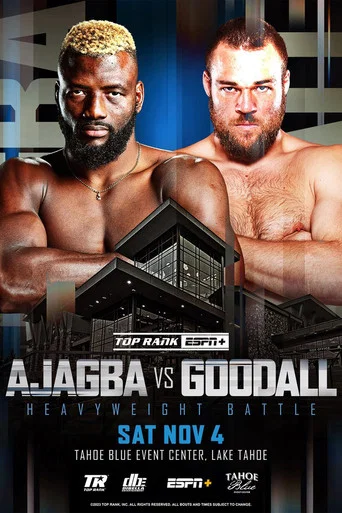 Movie poster for Efe Ajagba vs. Joe Goodall (2023)