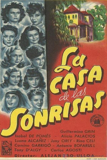 Movie poster for La casa de las sonrisas (1948)
