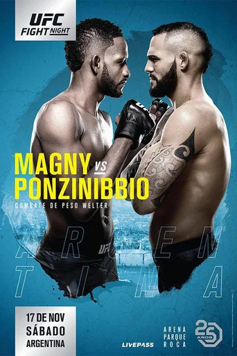 Movie poster for UFC Fight Night 140: Magny vs. Ponzinibbio (2018)
