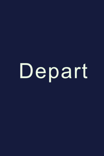 Depart poster