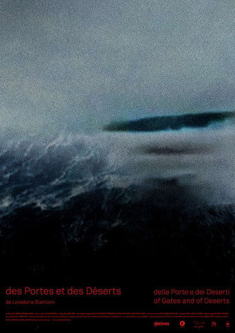 Movie poster for Des portes et des déserts (2021)
