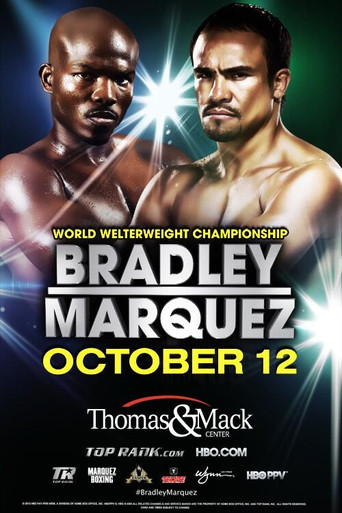 Movie poster for Timothy Bradley vs. Juan Manuel Marquez (2013)