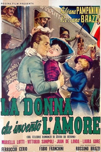 Movie poster for The Woman Who Invented Love (1952)