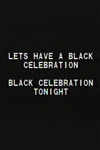 Black Celebration poster