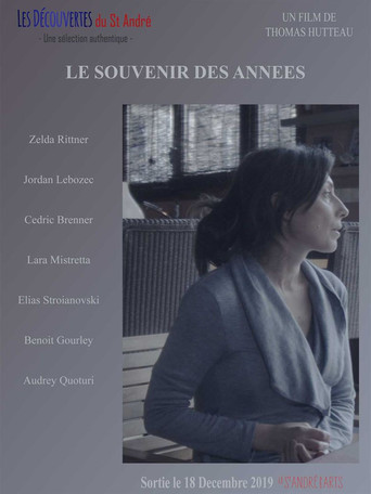 Movie poster for Le souvenir des années (2019)