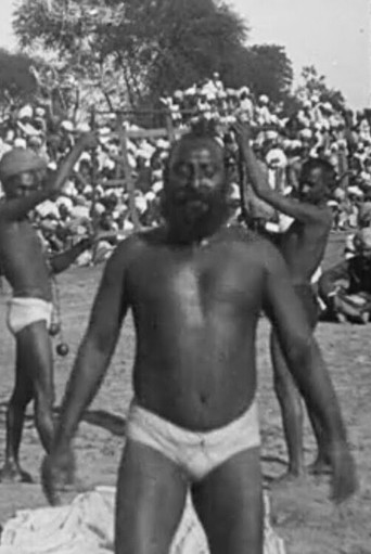 Movie poster for A Sword Dance Performed before the King and Queen in India (1912)