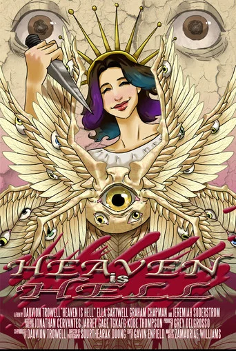 Movie poster for HEAVEN IS HELL (2024)