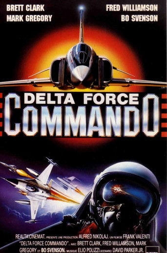 Movie poster for Delta Force Commando (1987)