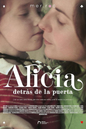 Movie poster for Alicia detrás de la puerta (2025)