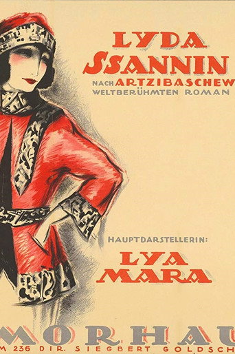 Movie poster for Lyda Ssanin (1923)