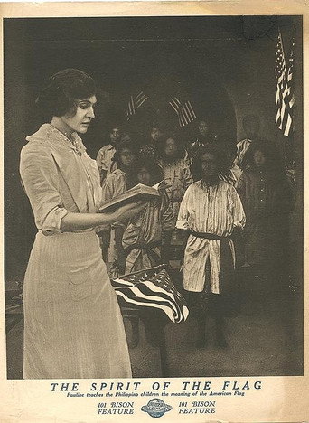 Movie poster for The Spirit of the Flag (1913)